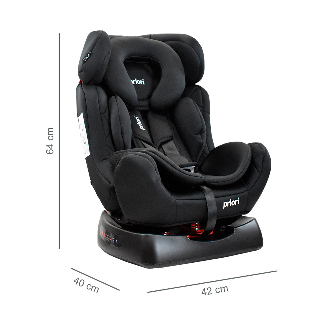 Silla Carro Bebe Focus Priori Negro