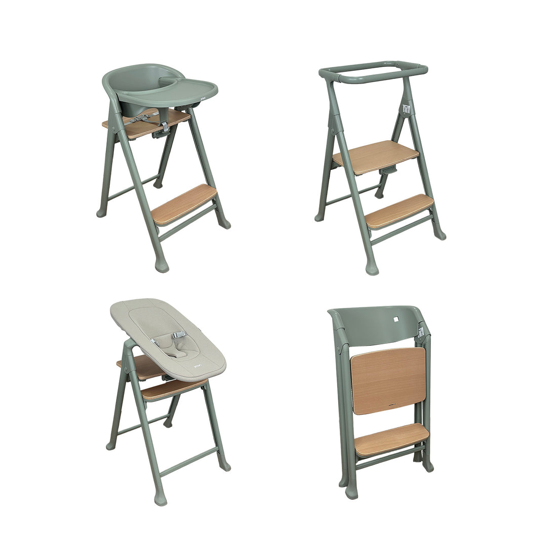 Silla Comedor Bebe Multifuncional Icon Priori Verde