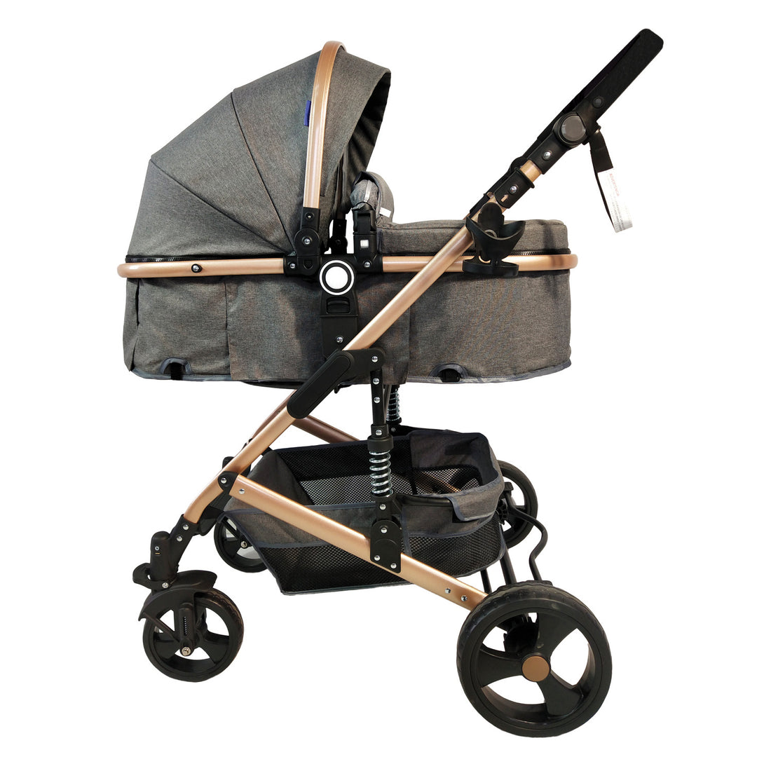 Coche Bebe Travel System Moises Happy Baby Gris Fj