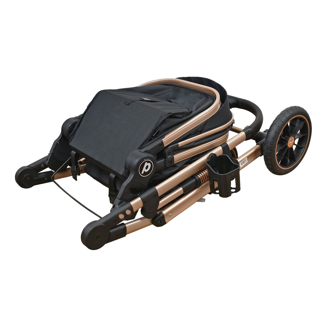 Coche Bebe 4 en 1 Travel System Cris Priori Negro