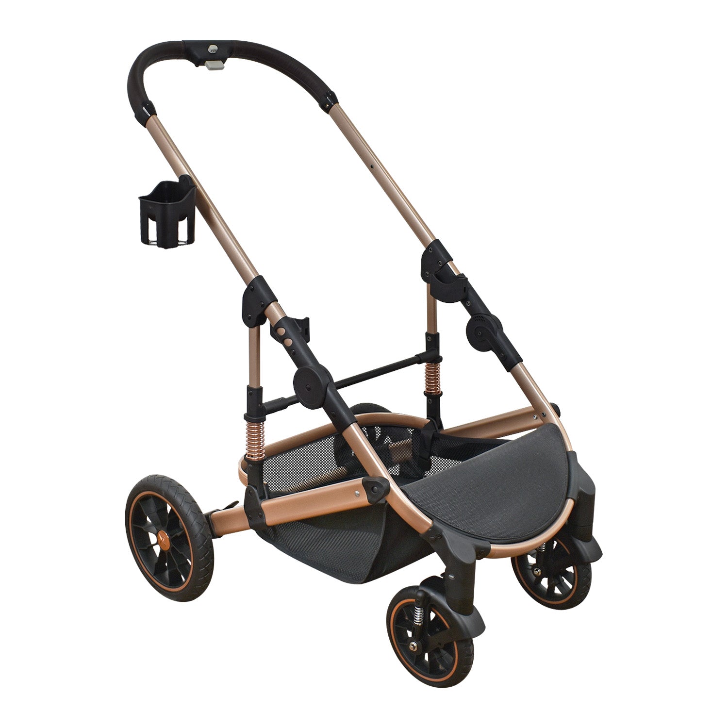 Coche Bebe 3 en 1 Cris Priori Rosa