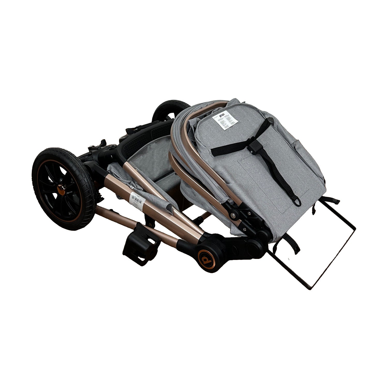 Coche Bebe Travel System Snow Priori Gris