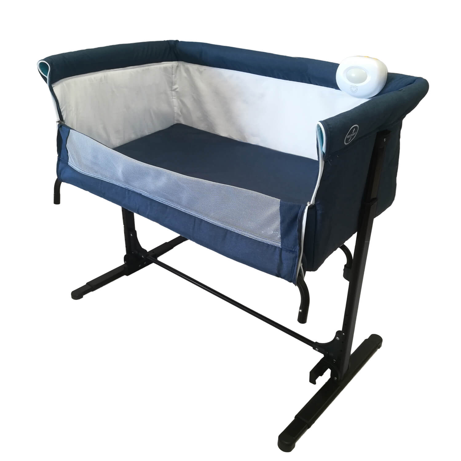 Cuna Colecho Mecedora bebé Inizzi Mizor Azul