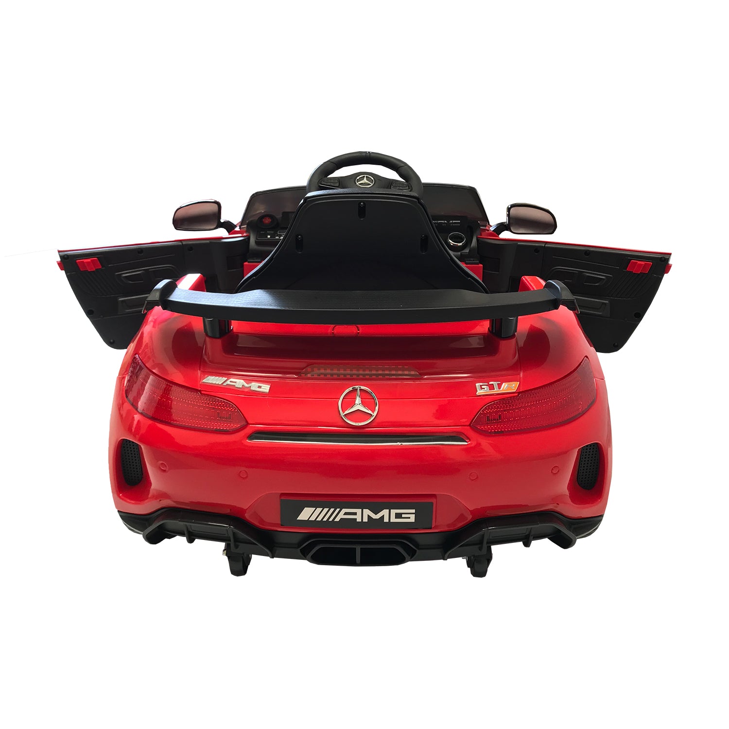 Carro montable con control Mercedes Benz rojo LQ006