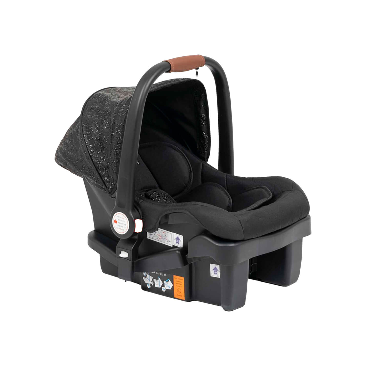 Coche Bebe Moises Aston Premium Baby Collection Negro