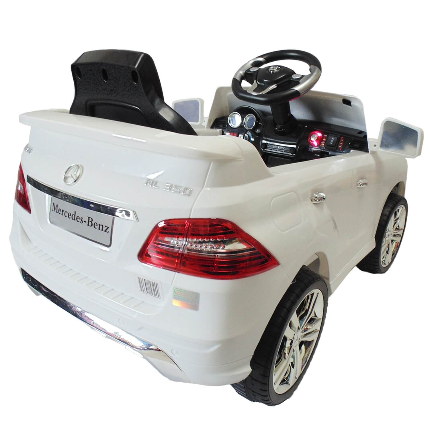 Carro Electrico Mercedes Benz Blanco 7996