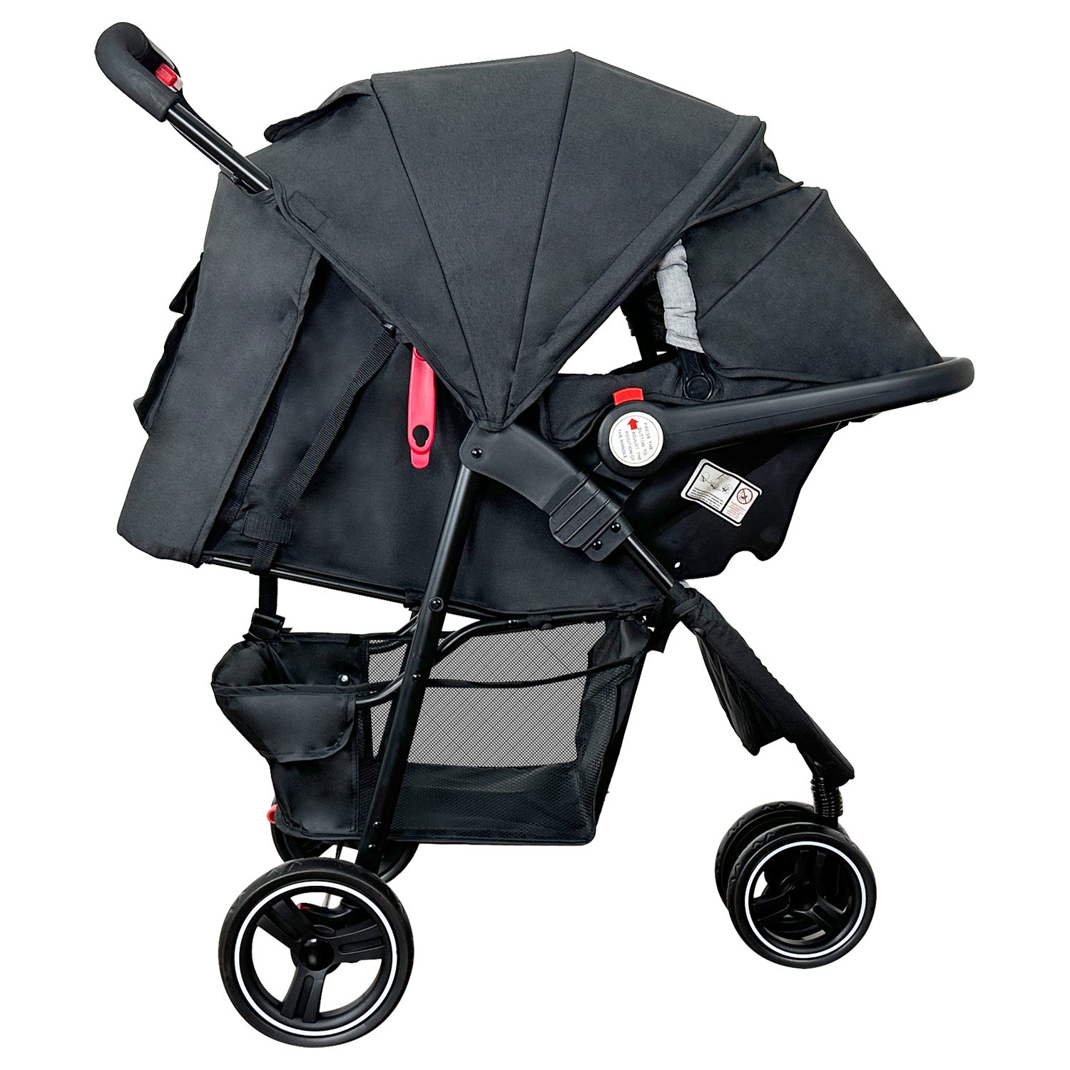 Coche Bebe Priori Trento Ts Tres Ruedas Negro