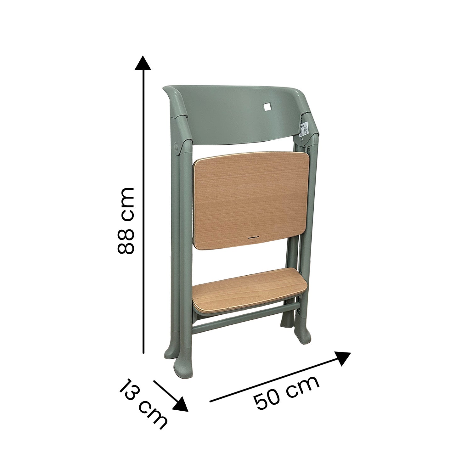 Silla Comedor Bebe Multifuncional Icon Priori Verde