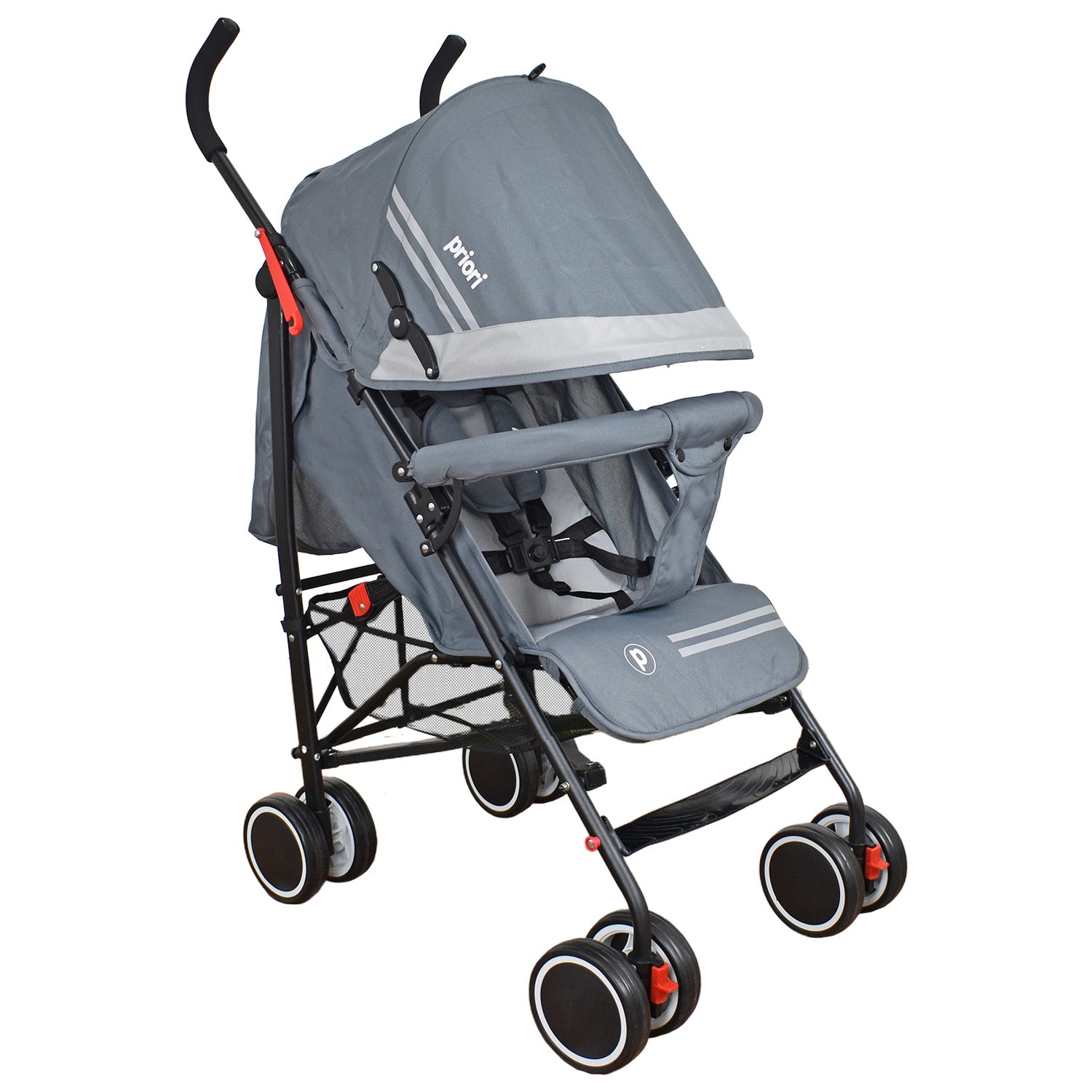 Coche Bebe Paseador Veneto Lyne Priori Gris