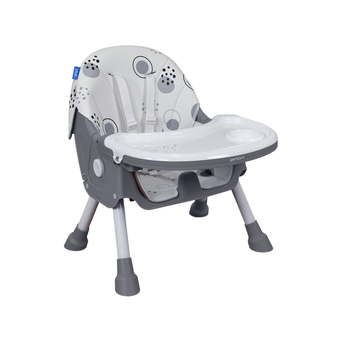 Silla comedor 3 en 1 Mia Gris Priori