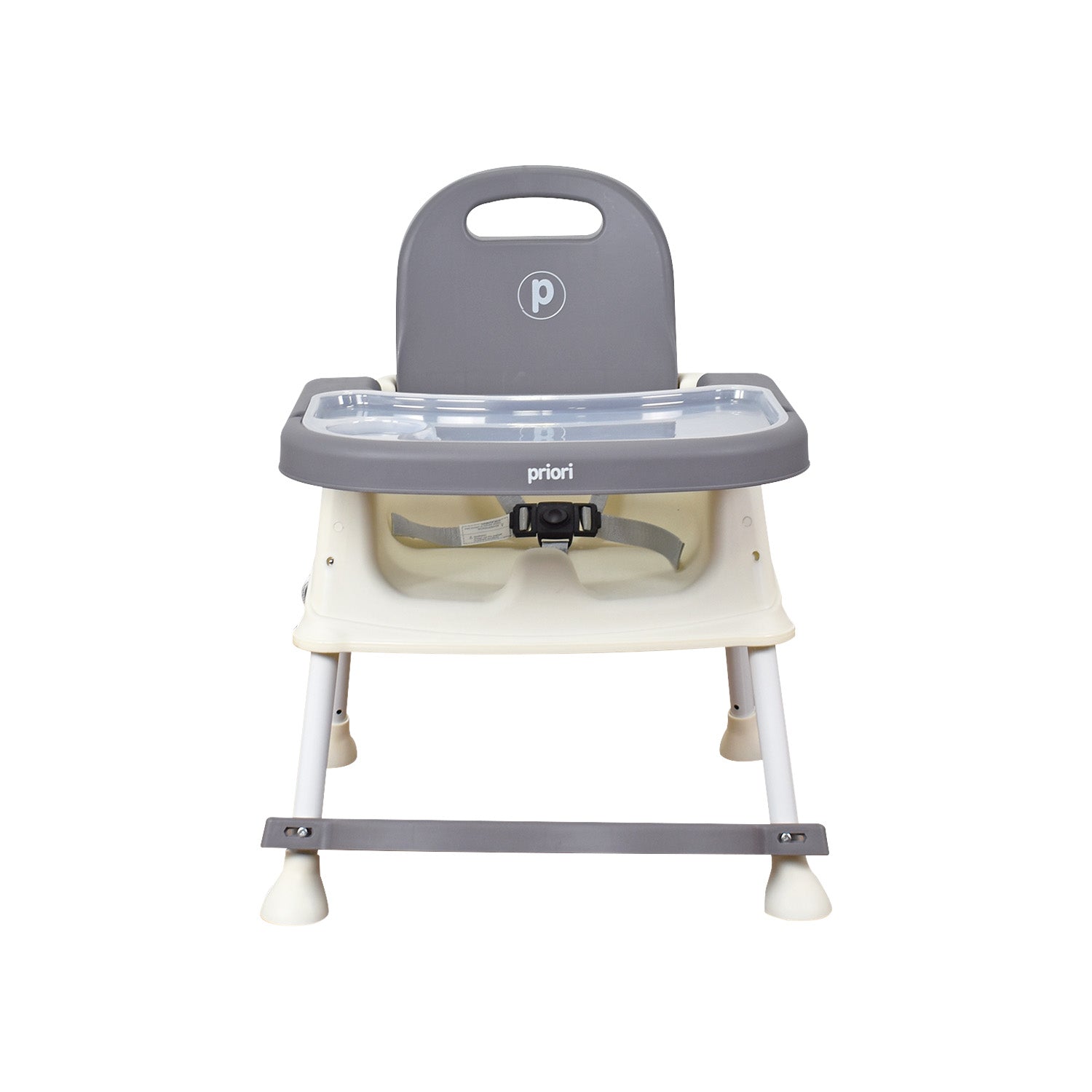 Silla Comedor Bebé 3 en1 Navy Priori Gris