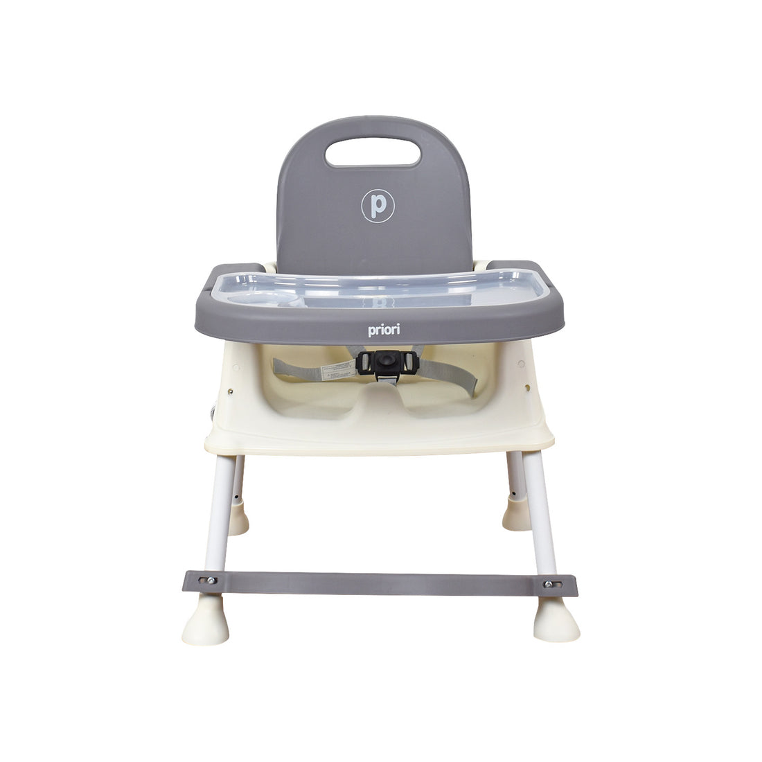 Silla Comedor Bebé 3 en1 Navy Priori Gris