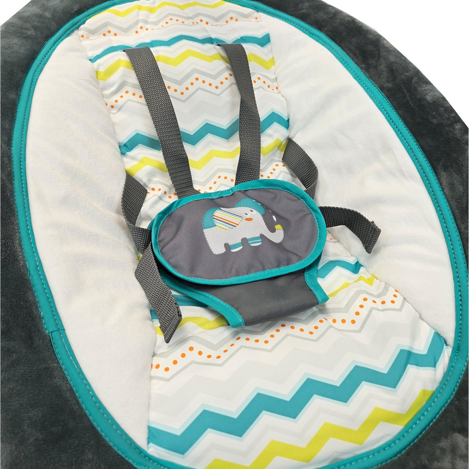 Silla Mecedora Bebé Plegable PB23102 Azul Premium Baby