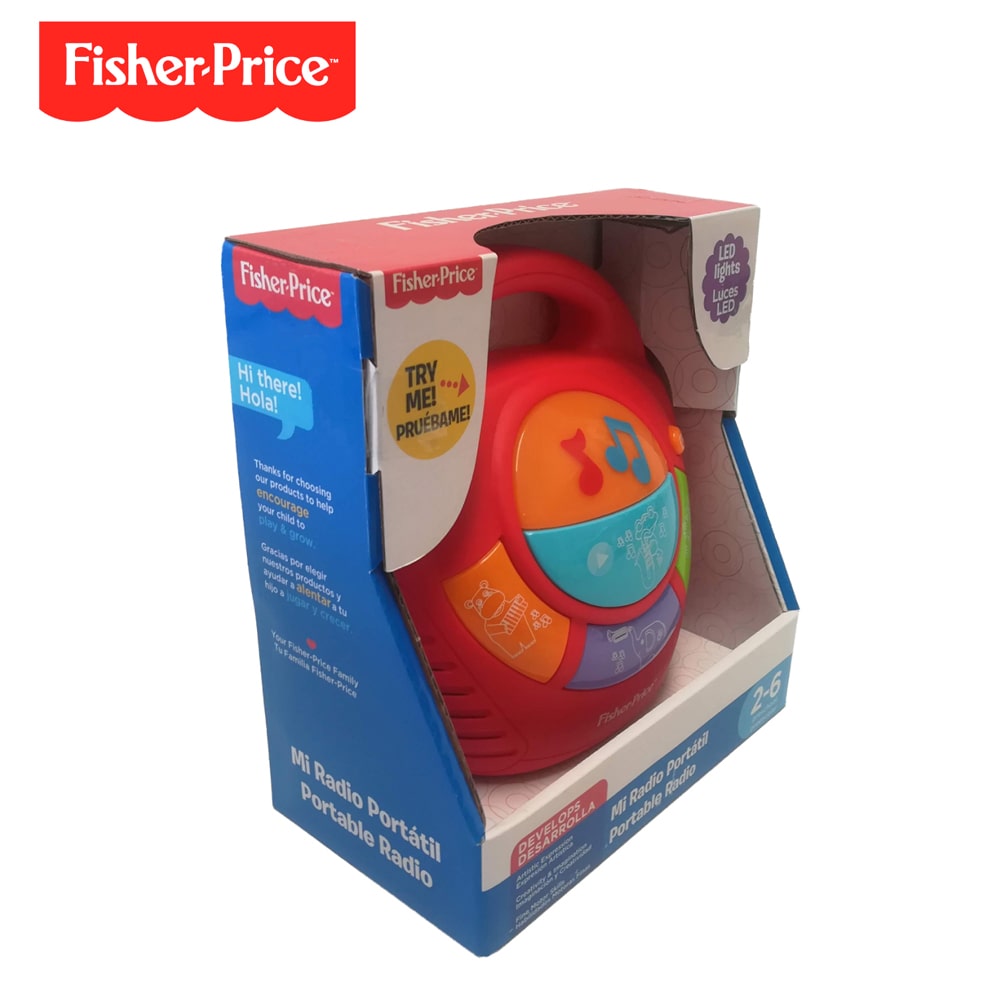 Juguete Radio Fisher Price portatil Dfp6211 Rj