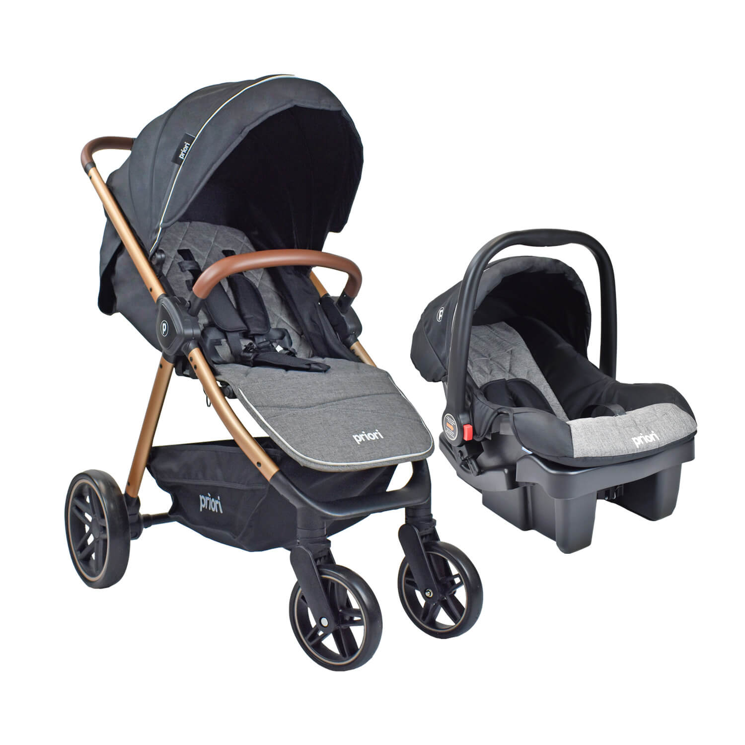 Coche Bebé Priori Maverick Ts Negro