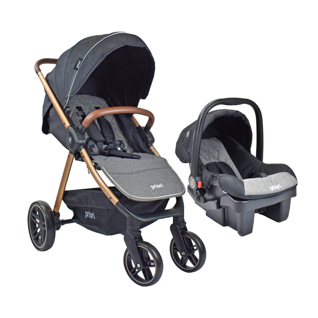 Coche Bebé Priori Maverick Ts Negro