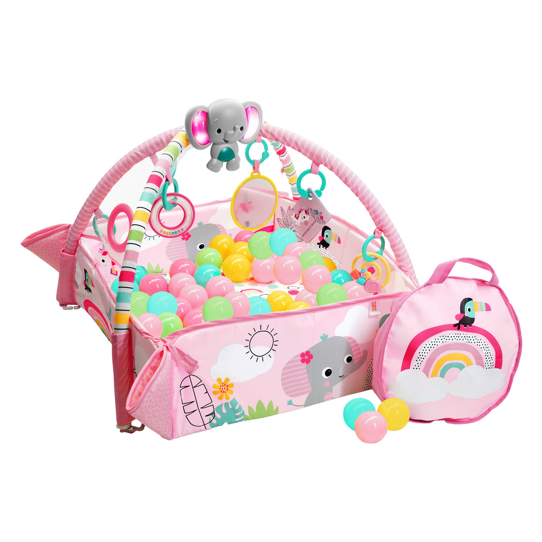 Gimnasio de Actividades Zafari Rosado 12625 Bright Starts
