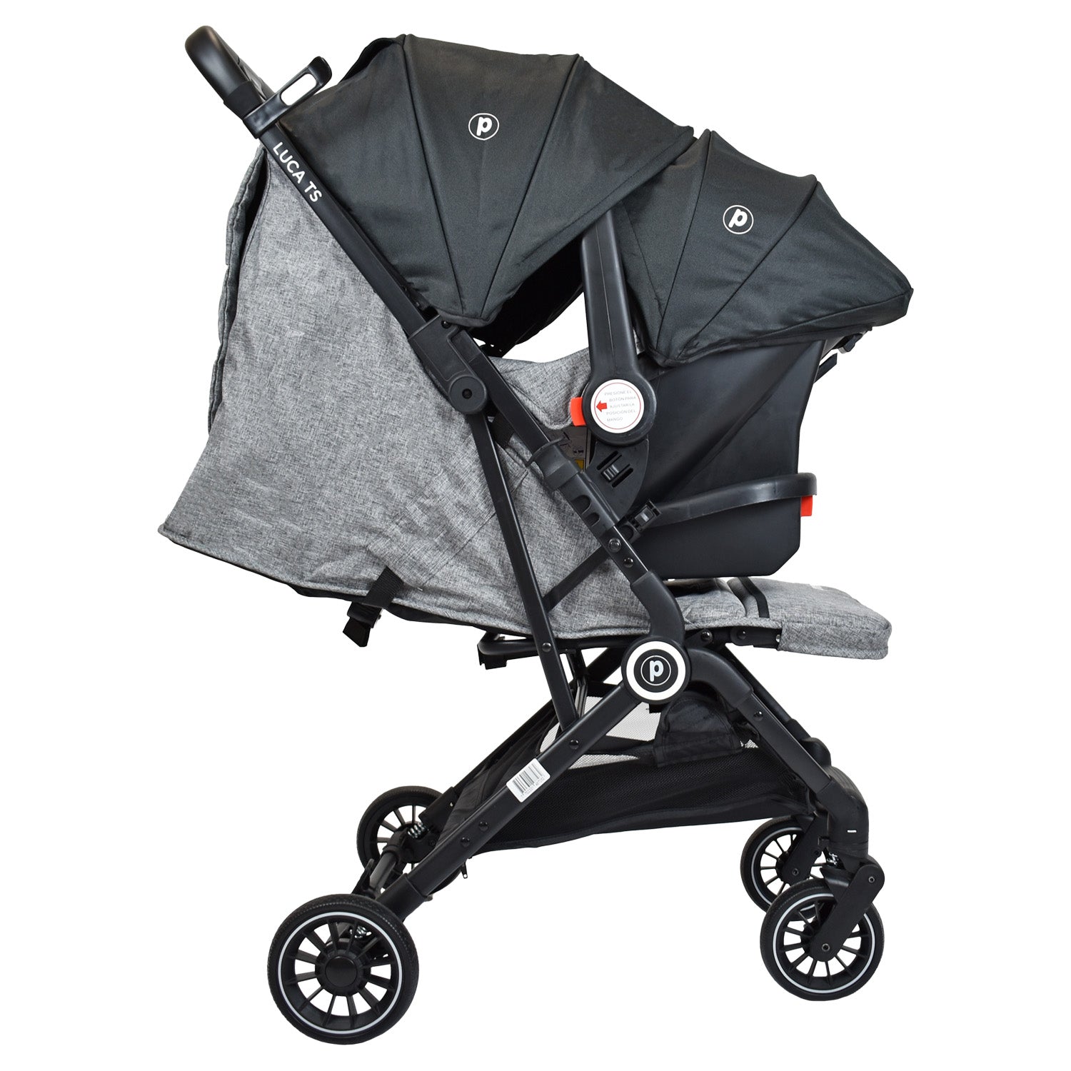 Coche Bebe Luca Ts Priori Negro