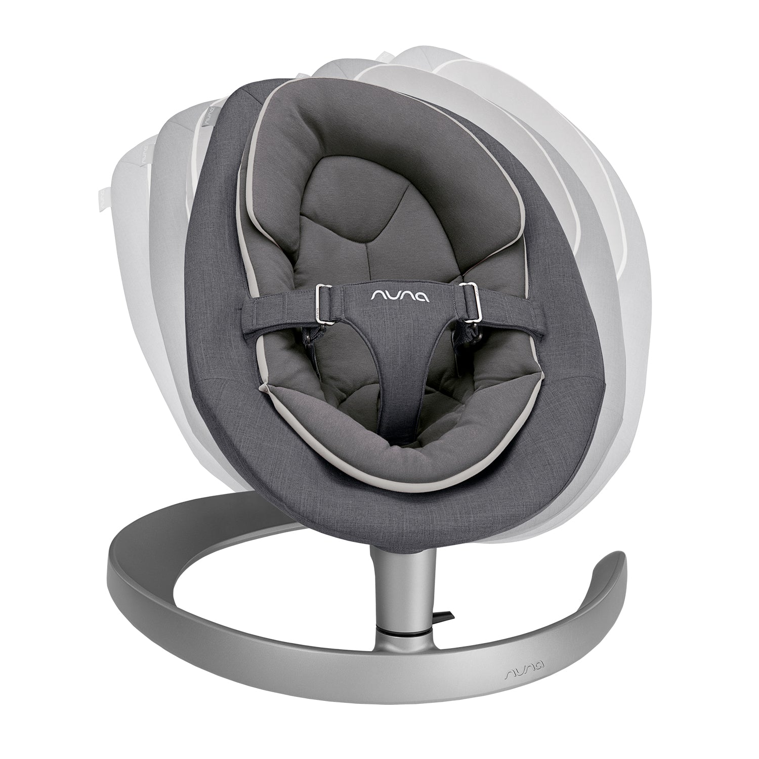 Silla Mecedora Bebe Nuna Leaf Grow Gris