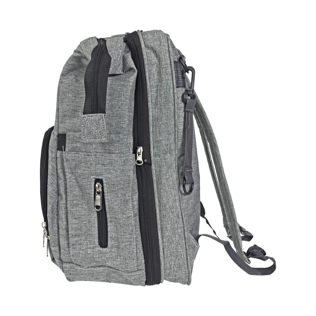 Pañalera Bebe Morral 3 en 1 PS 1001 Priori Gris