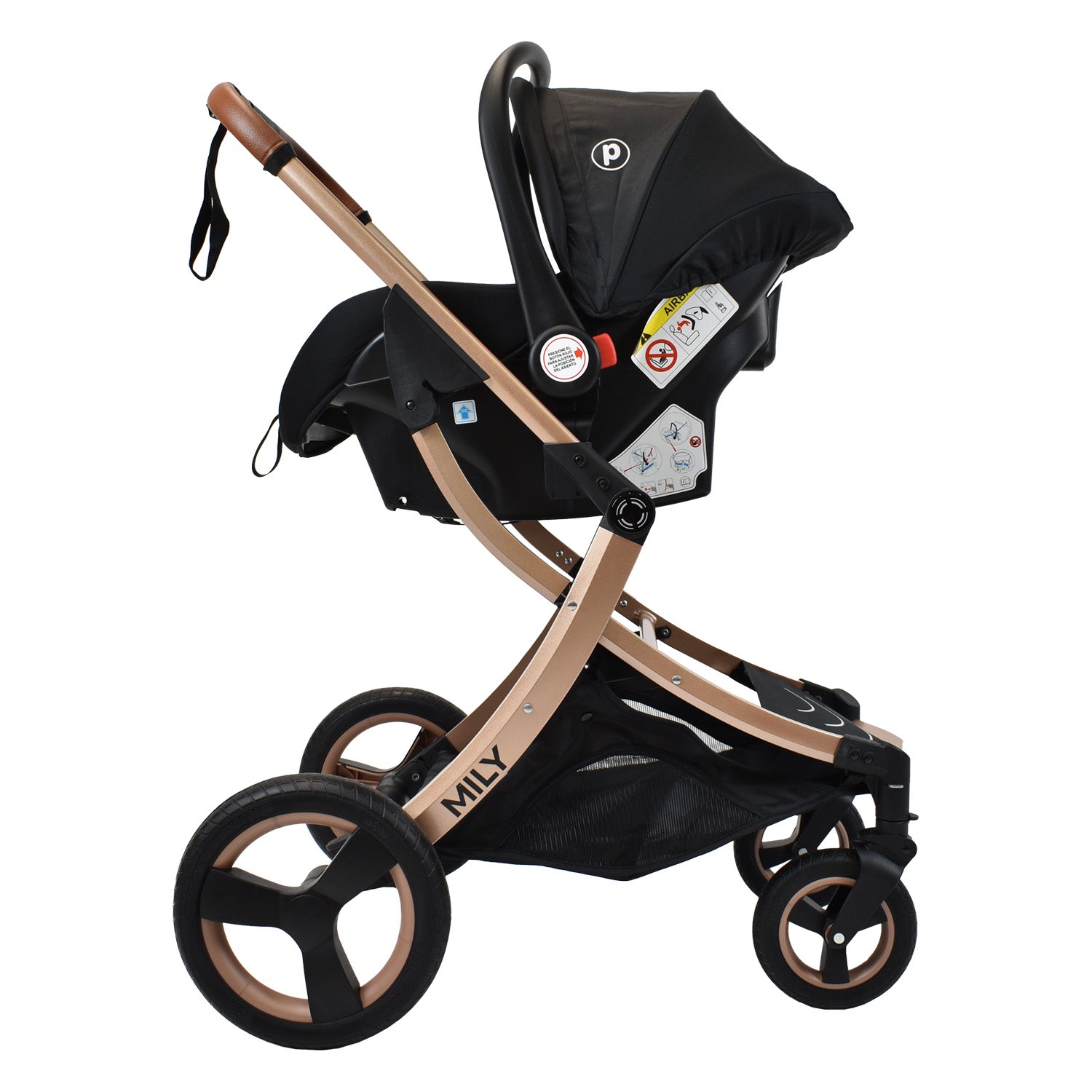 Coche Mily Ts  Bebé Negro de Priori