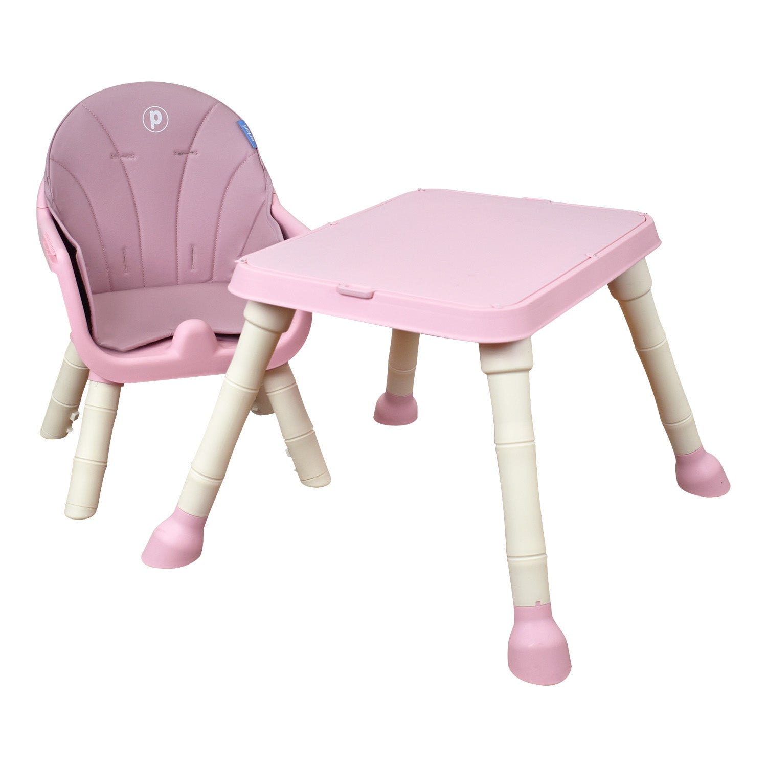 Comedor Bebe 3en1 Golden Rosado Priori