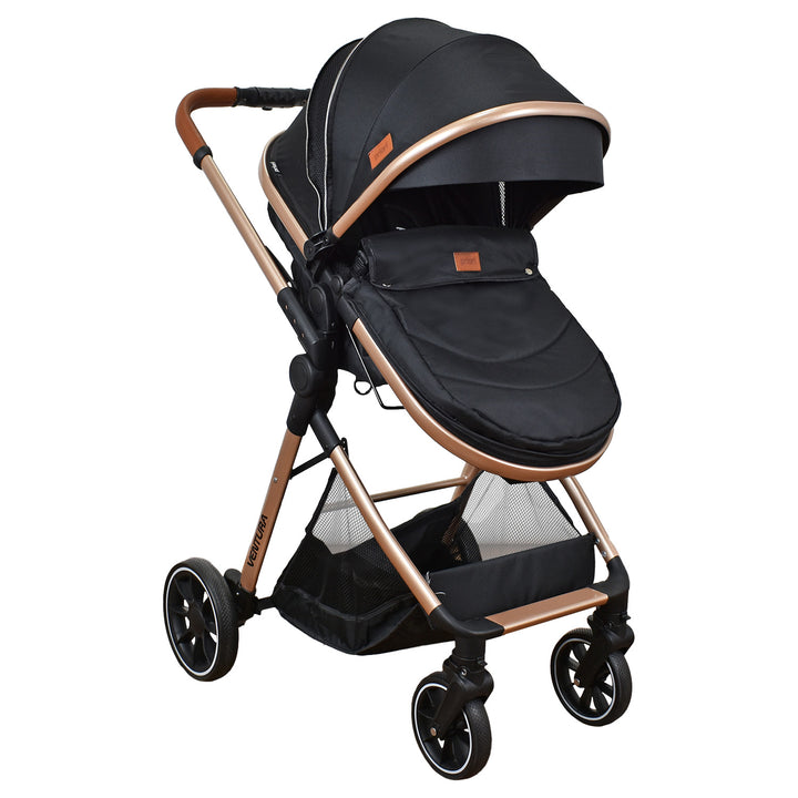 Coche Bebe Travel system Ventura Priori Negro