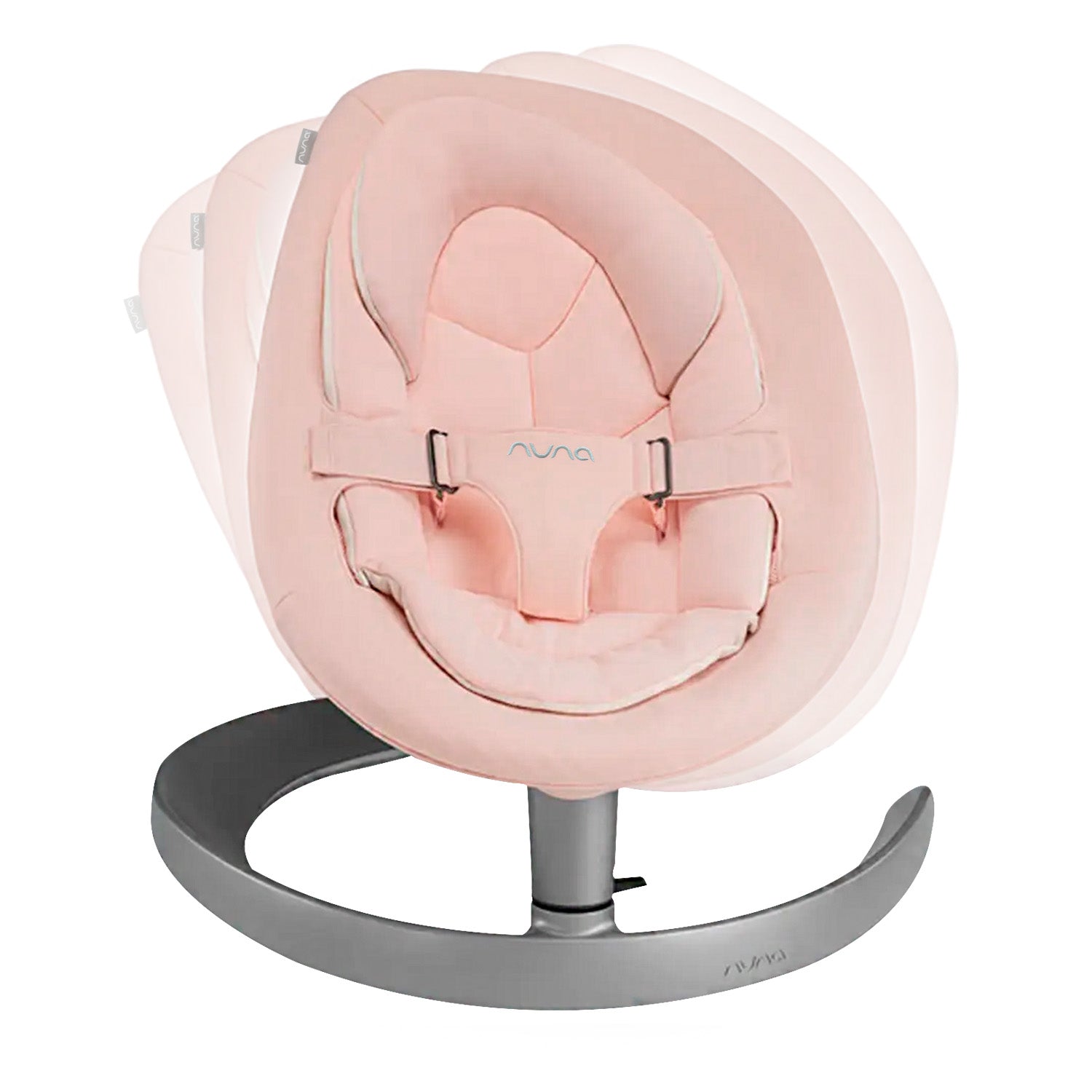 Silla Mecedora Bebe Nuna Leaf Grow Peach