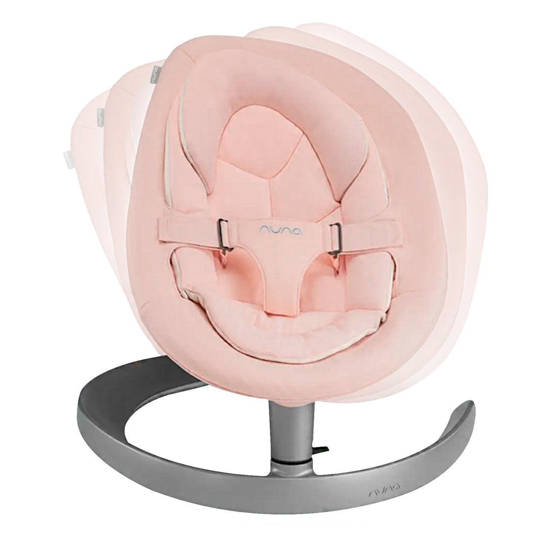 Silla Mecedora Bebe Nuna Leaf Grow Peach