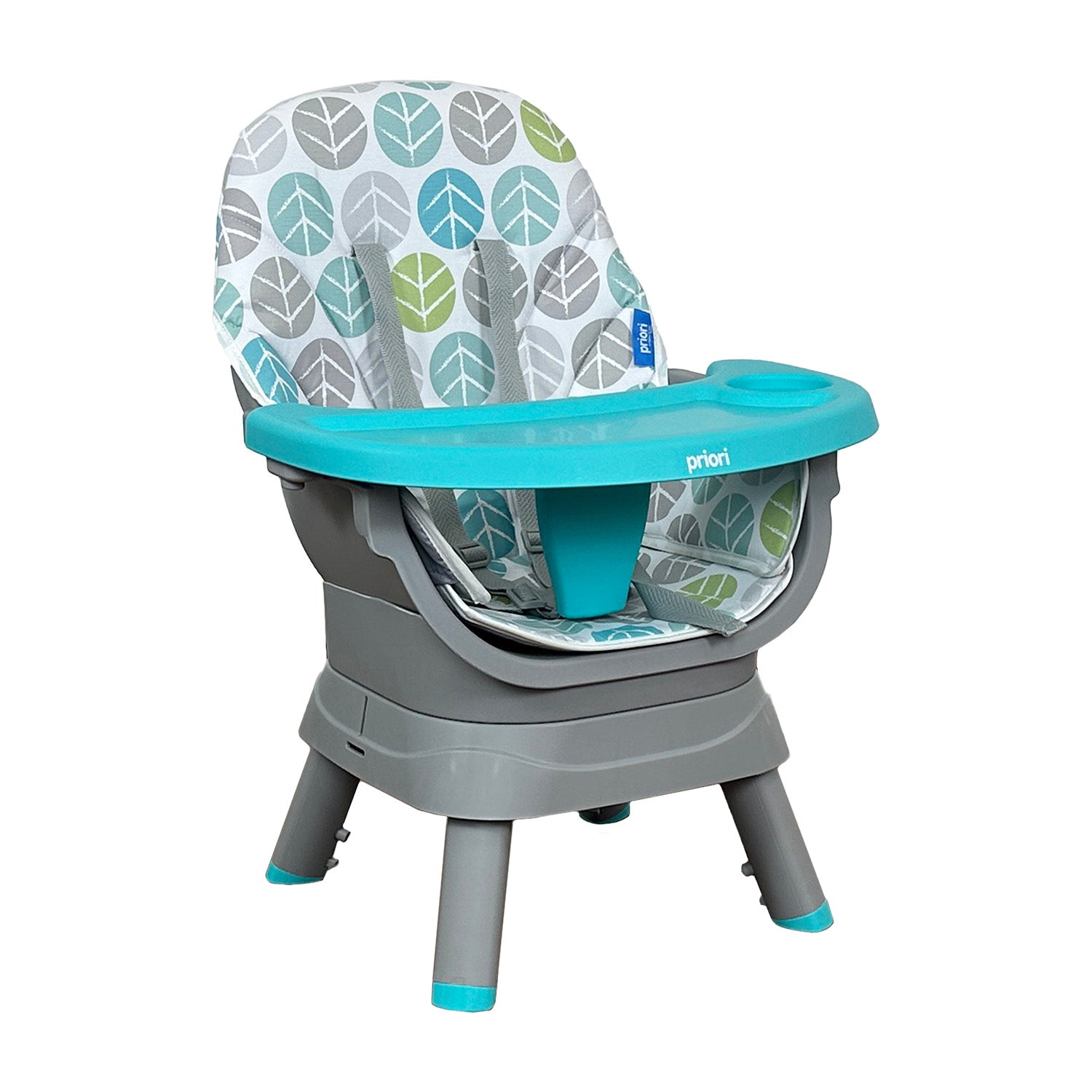 Silla Comedor bebé 12 en 1 con Giro 360 Yae de Priori Azul