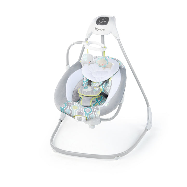 Columpio Vibratorio Ingenuity Gris 11149