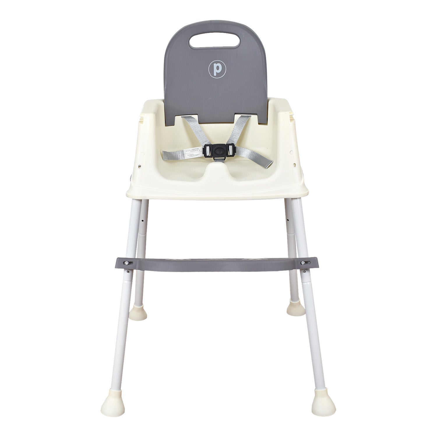 Silla Comedor Bebé 3 en1 Navy Priori Gris