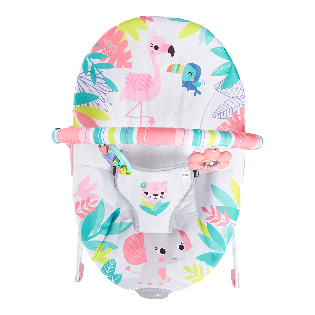 Silla Mecedora Rosa Safari Bebe12228  Bright Starts