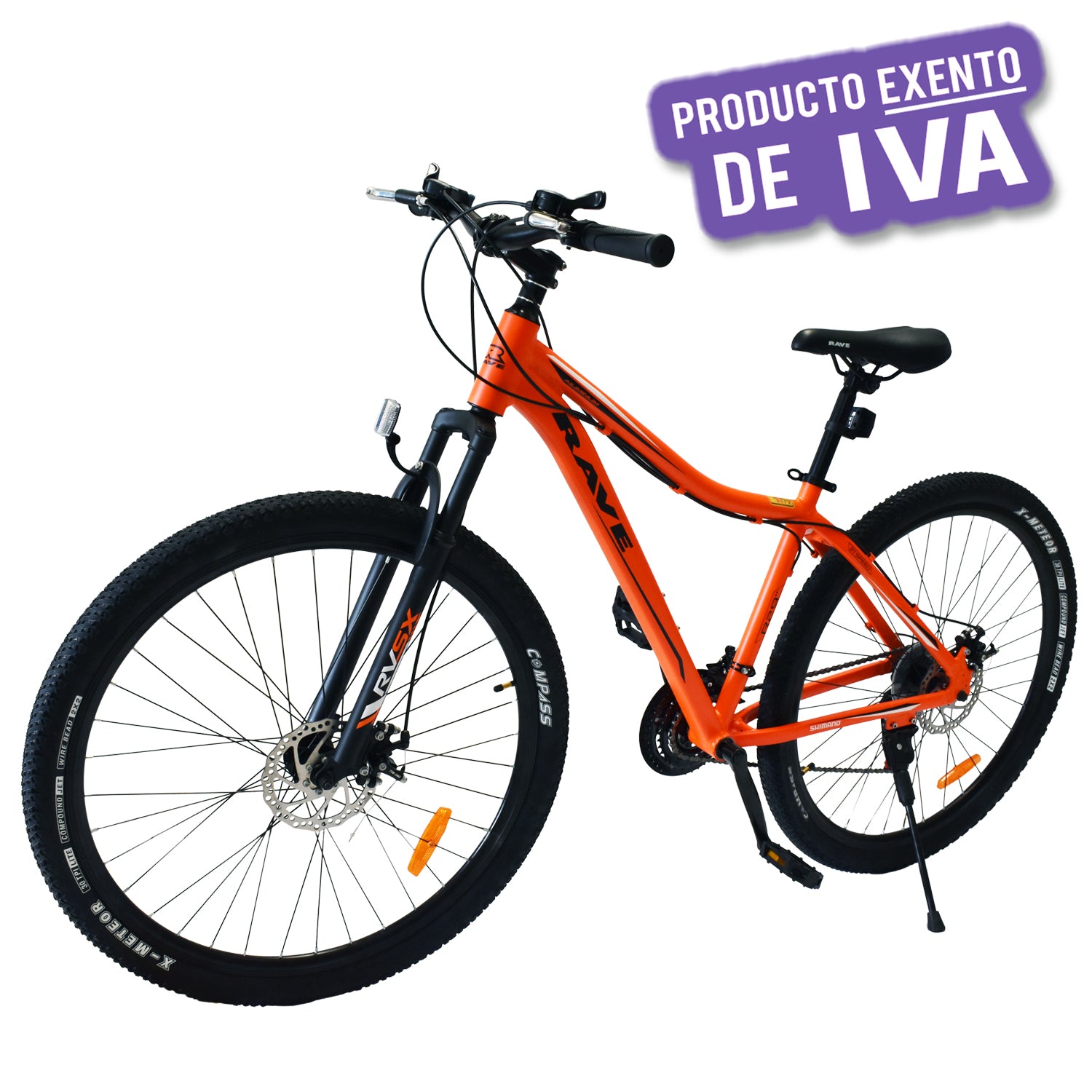 Bicicleta Rave Naranja MTB Aro 29" de 21 Velocidades