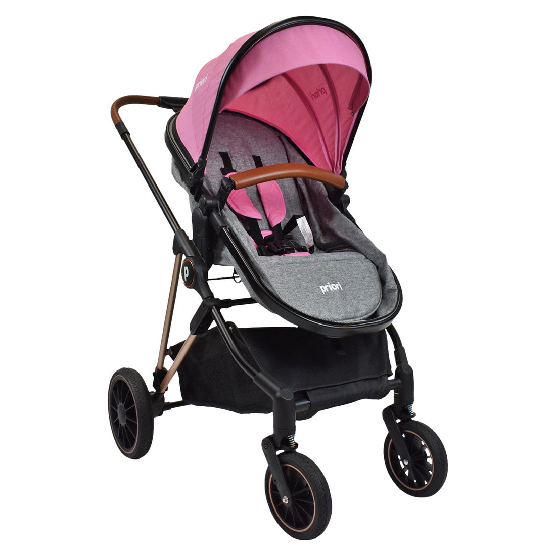Coche Bebé Moisés Priori Ana Ts Rosado