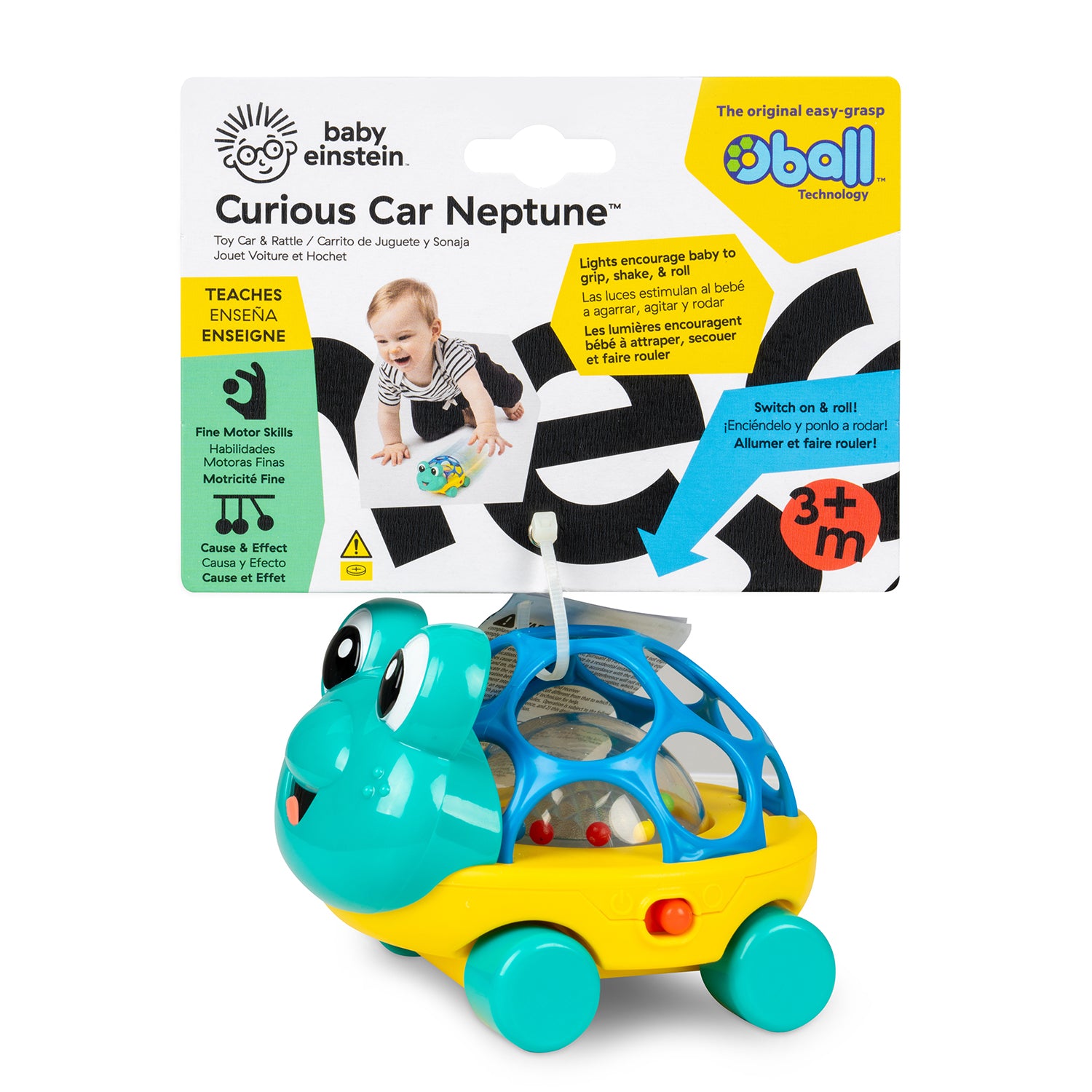 Juguete Sonajero Curious Car Bebe Baby Einstein 16766