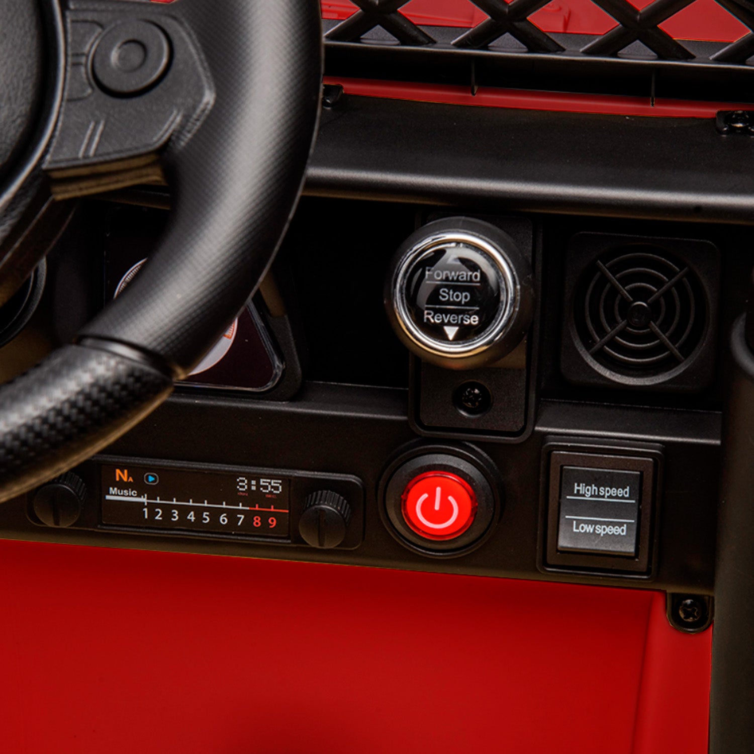Carro Electrico Niño Niña Montable Toyota YJ2099 Rojo