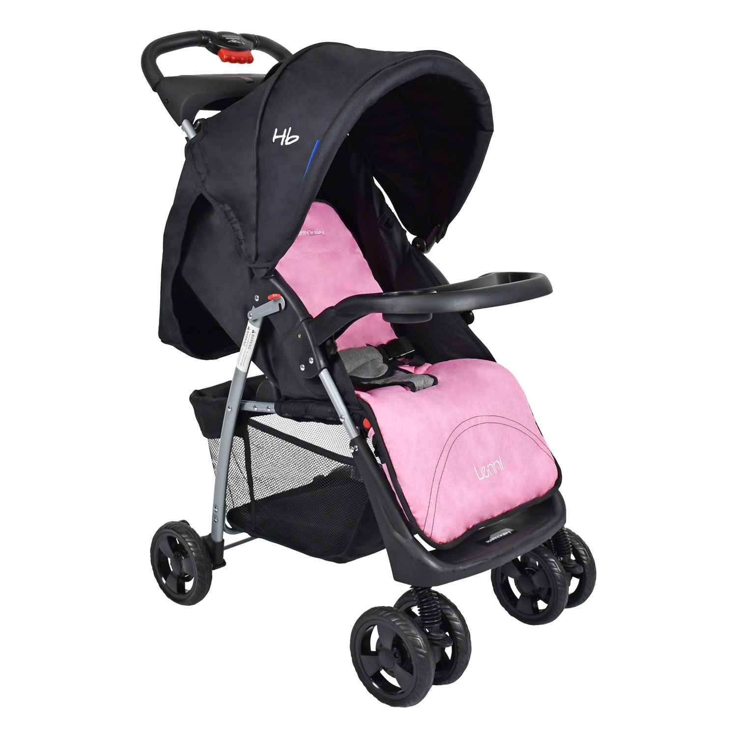 Coche Bebe Lenni Ts Happy Baby Rosa