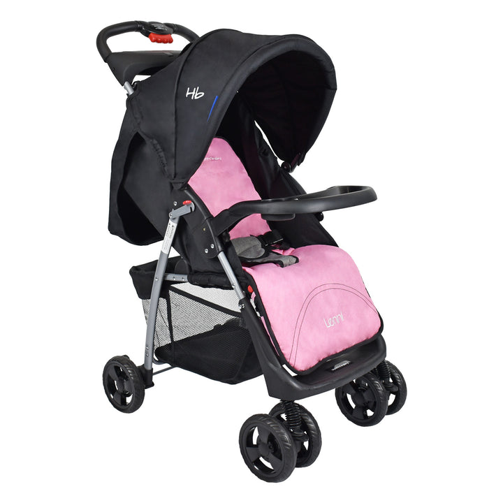 Coche Bebe Lenni Ts Happy Baby Rosa