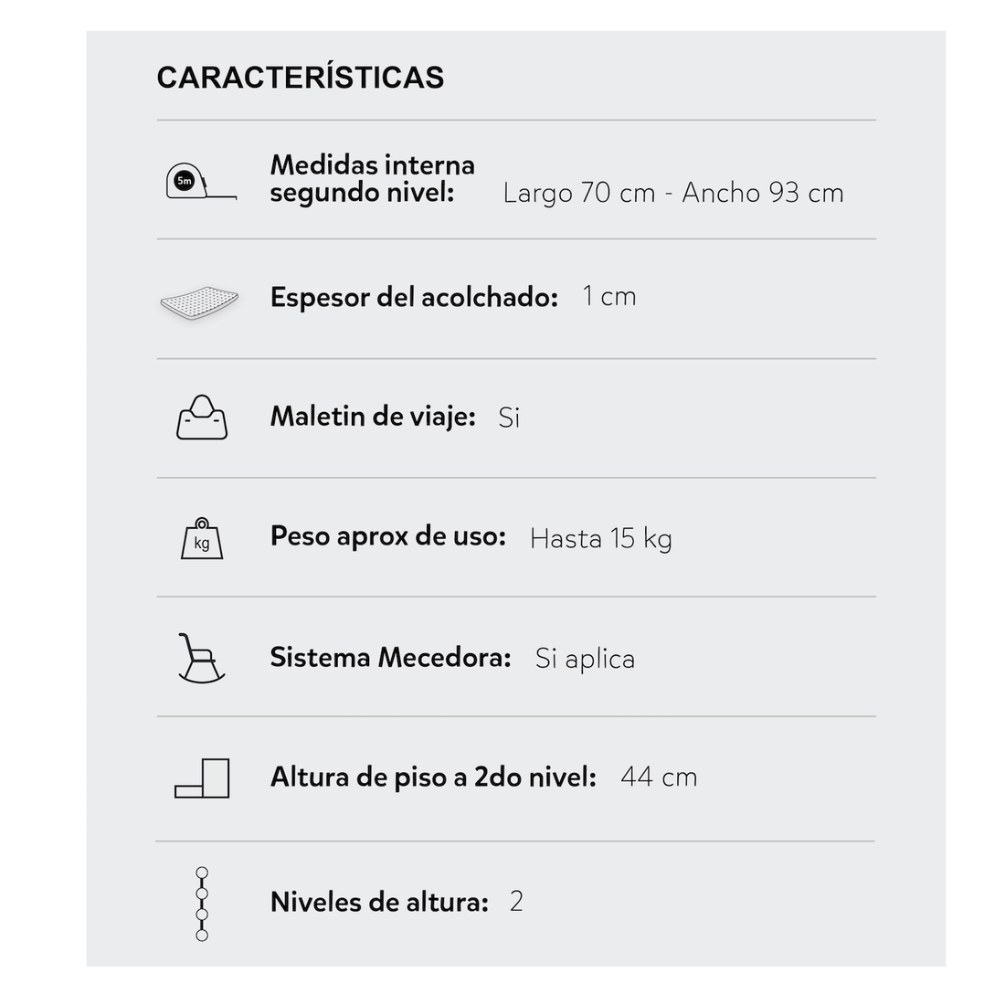 Corral Cuna Bebe Mecedora Priori Koda Mickey