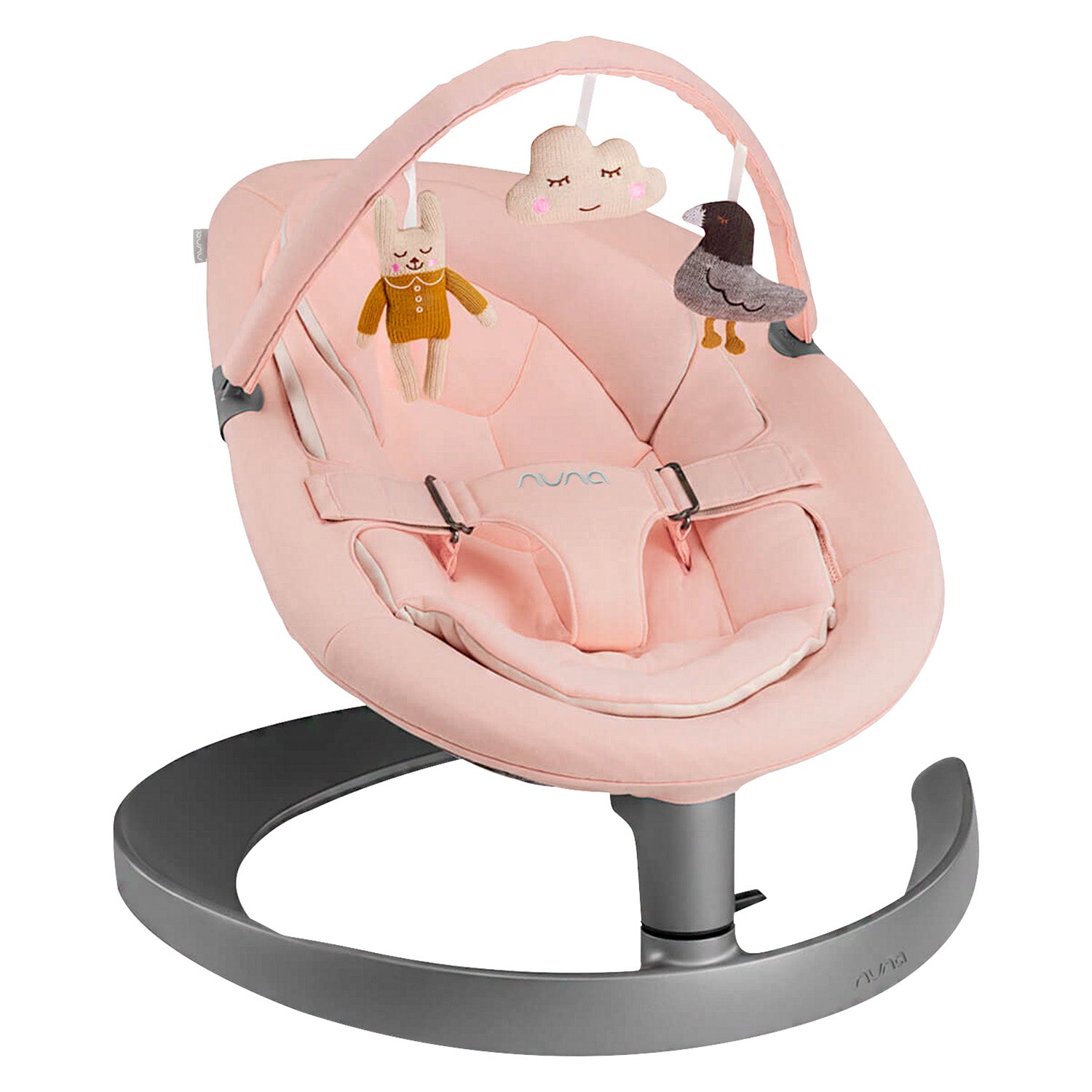 Silla Mecedora Bebe Nuna Leaf Grow Peach