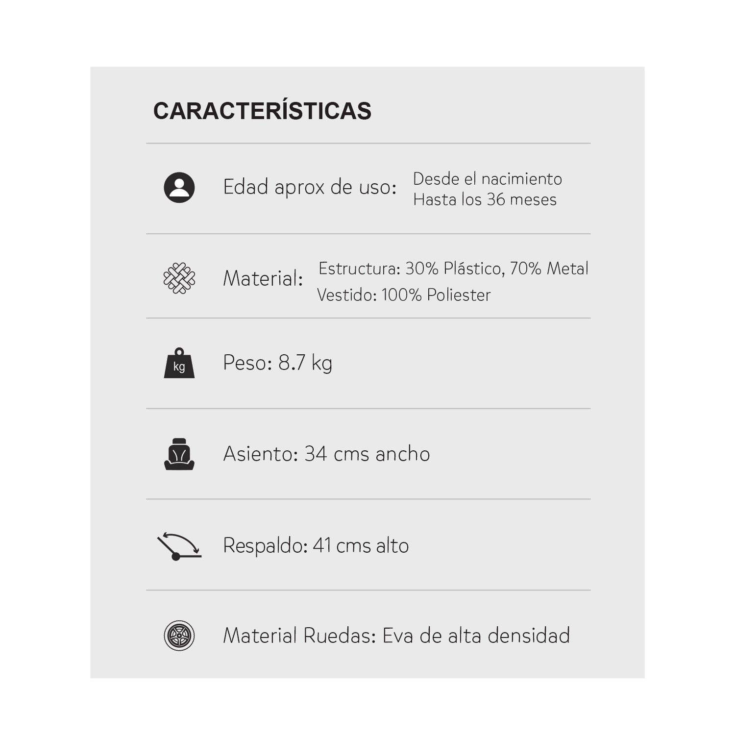 Coche Bebé Moisés Priori Ana Ts Rosado