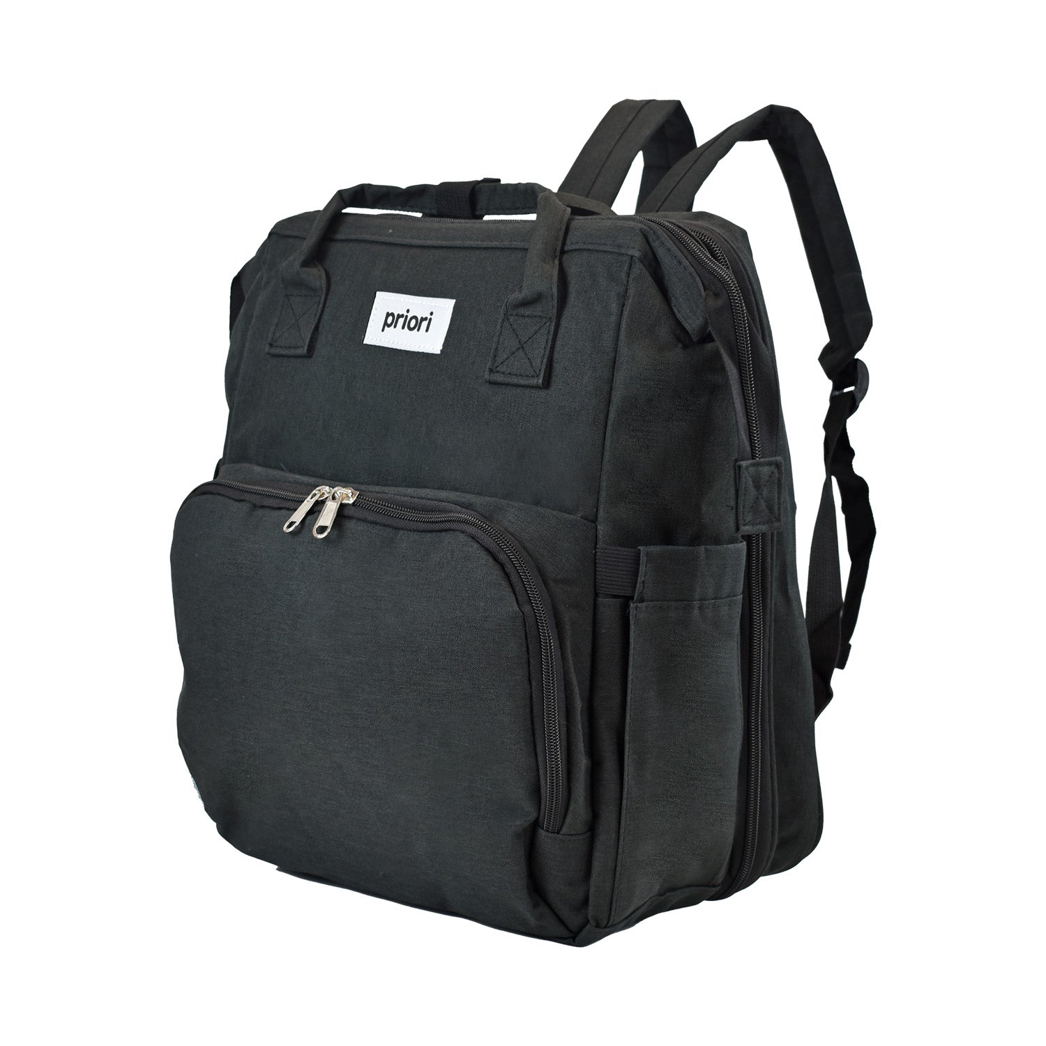 Pañalera Bebe Morral 3 en 1 PS 1001 Priori Negro
