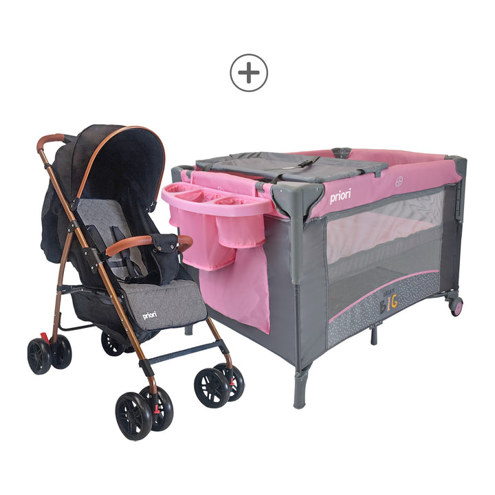 Combo Cuna Colecho Avanti + Paseador Park Priori