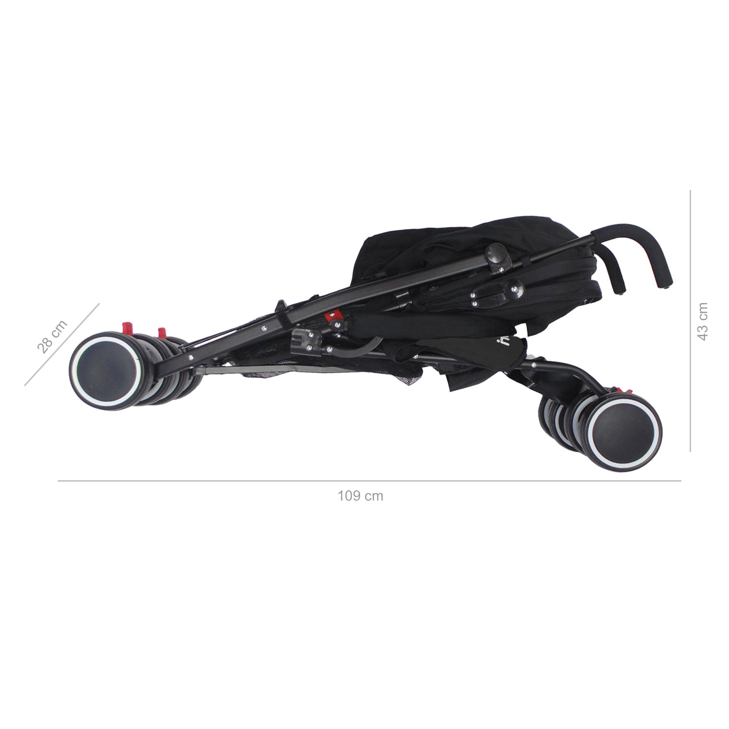 Coche Bebe Paseador Priori Véneto Negro