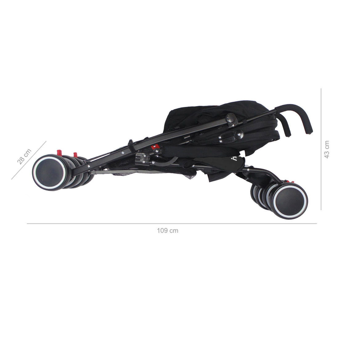 Coche Bebe Paseador Priori Véneto Negro