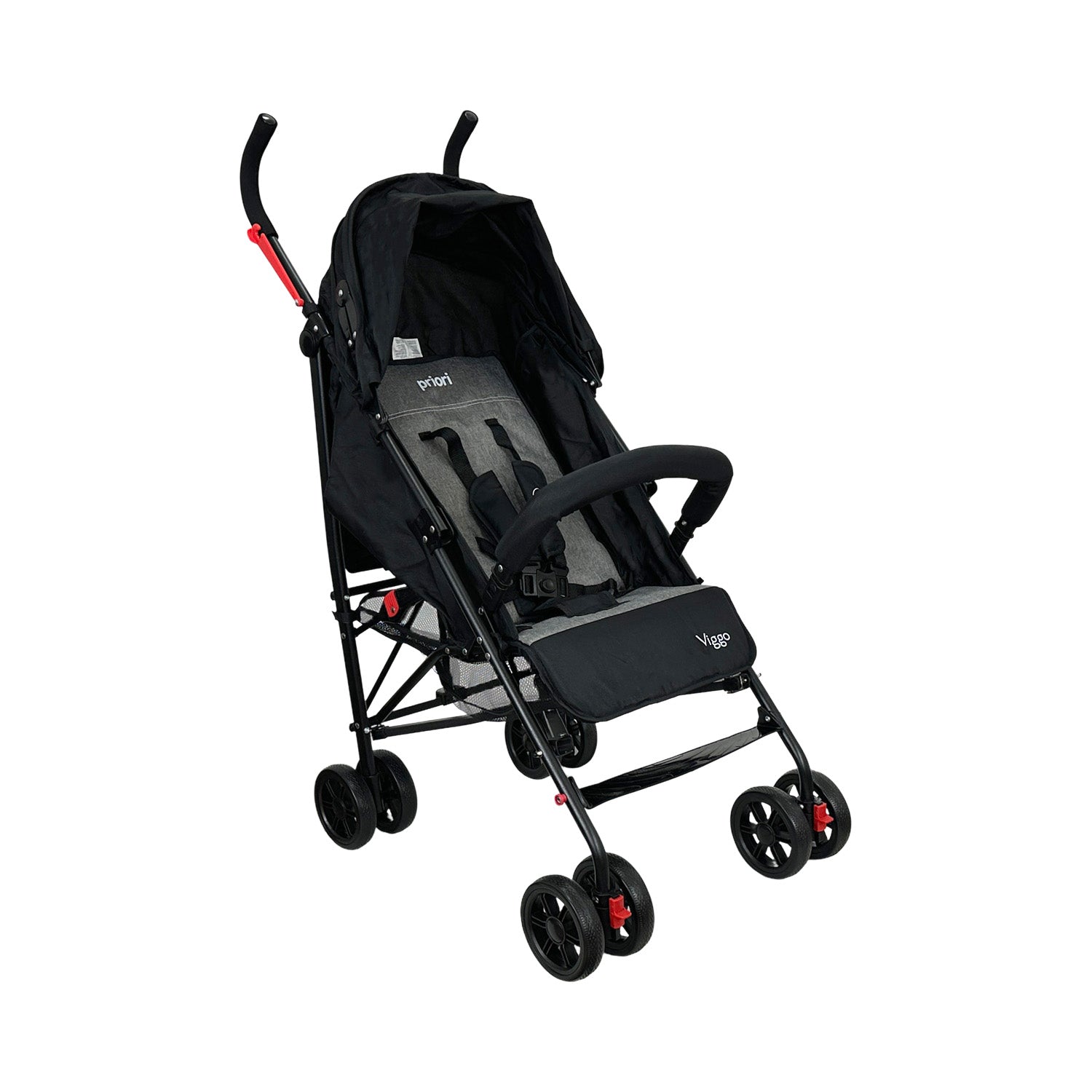 Coche de Paseo Bebé Viggo Priori Negro