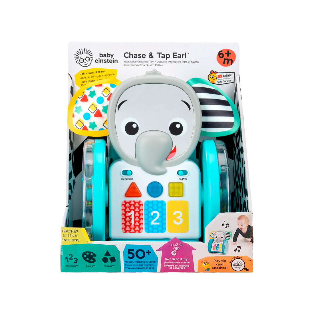 Juguete Para Gatear Baby Einstein Chase & Tap Earl 16923