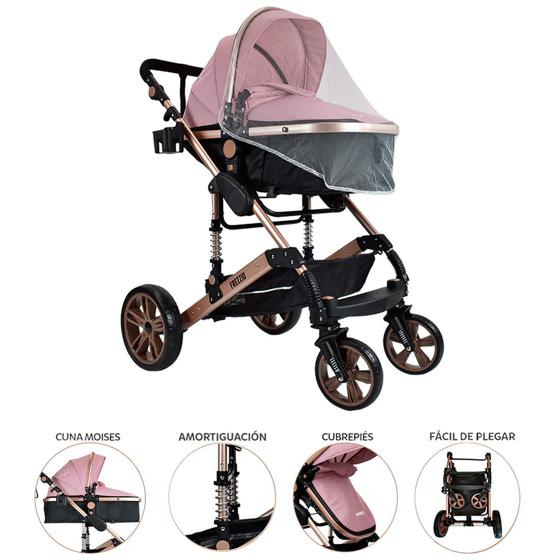 Coche bebe FREZZIO Priori Moises Rosa
