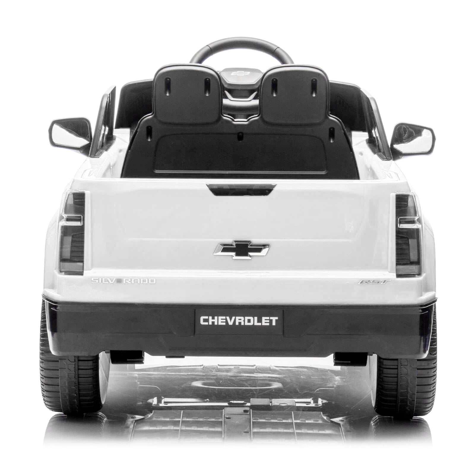 Carro Electrico Niño Niña Montable Chevrolet HB1188 Blanco